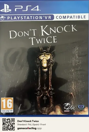 Don't Knock Twice PlayStation 4, Spain box front