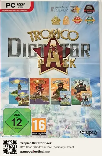 Tropico Dictator Pack Computer, Germany box front