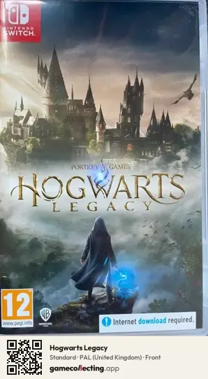 Hogwarts Legacy Nintendo Switch, United Kingdom box front