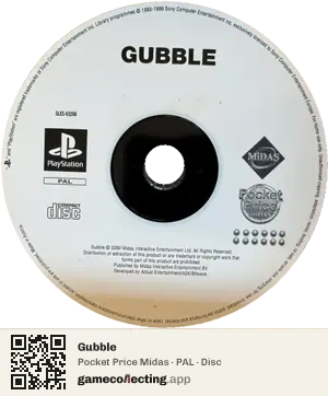 Gubble PlayStation, PAL disc