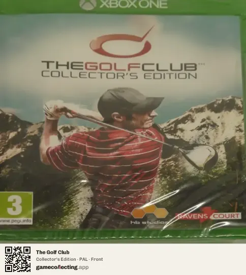 The Golf Club Xbox One, PAL box front