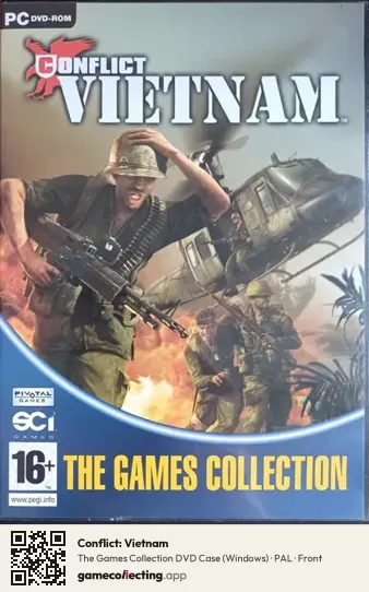 Conflict: Vietnam Computer, PAL box front