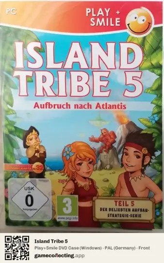 Island Tribe 5 Computer, Germany box front