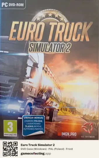 Euro Truck Simulator 2 Computer, Poland box front