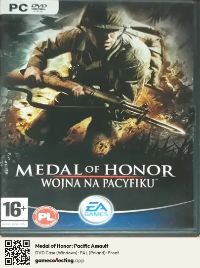 Medal of Honor: Pacific Assault Computer, Poland box front