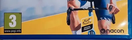Tour de France 2022, the PEGI square on its front