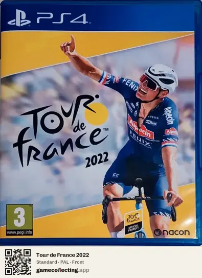 Tour de France 2022 PlayStation 4, PAL box front