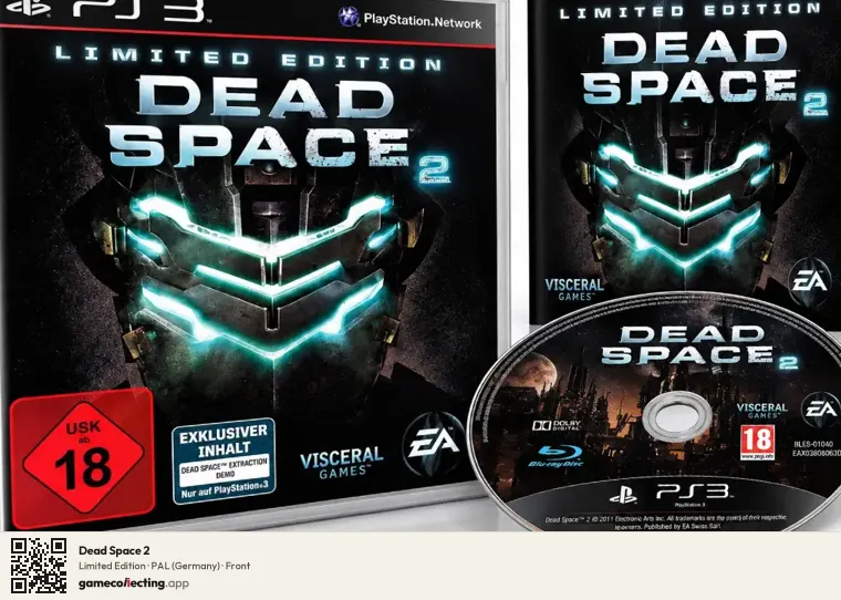Dead Space 2 PlayStation 3, Germany box front