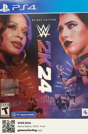WWE 2K24 PlayStation 4, NTSC box front