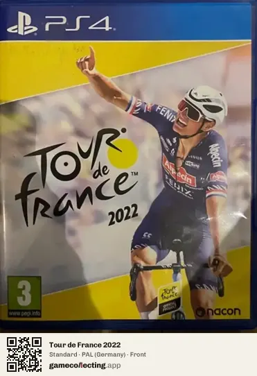 Tour de France 2022 PlayStation 4, Germany box front