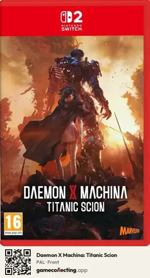 Daemon X Machina: Titanic Scion Nintendo Switch 2, PAL box front