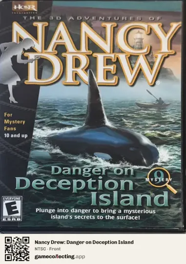 Nancy Drew: Danger on Deception Island Computer, NTSC box front