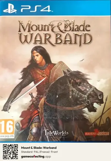 Mount & Blade: Warband PlayStation 4, France box front