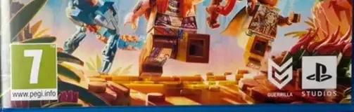 LEGO Horizon Adventures, the PEGI square on its front