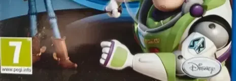 Toy Story 3: The Video Game, the PEGI square on its front
