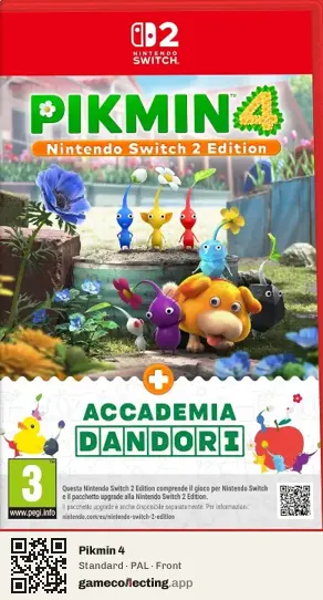 Pikmin 4 Nintendo Switch 2, PAL box front