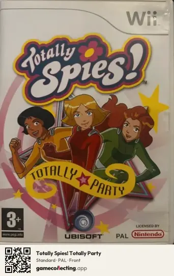 Totally Spies! Totally Party Nintendo Wii, PAL box front