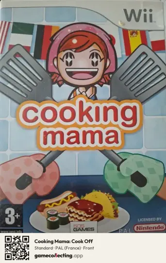 Cooking Mama: Cook Off Nintendo Wii, France box front