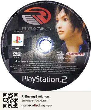 R: Racing Evolution PlayStation 2, PAL disc