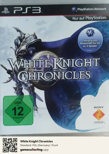 White Knight Chronicles PlayStation 3, Germany box front