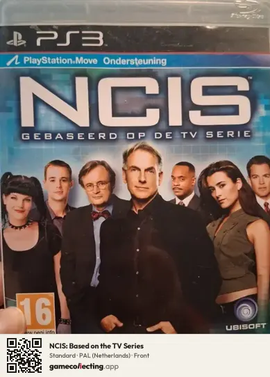 NCIS: Based on the TV Series PlayStation 3, Netherlands box front