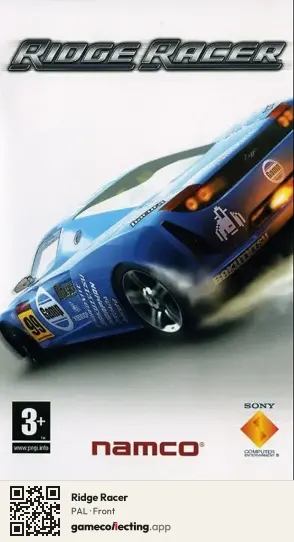 Ridge Racer PlayStation Portable, PAL box front