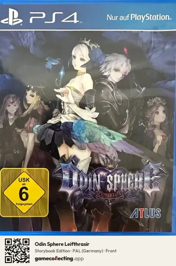 Odin Sphere Leifthrasir PlayStation 4, Germany box front