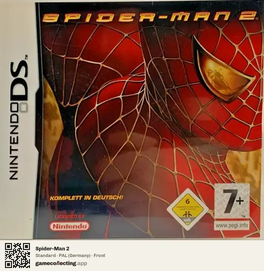 Spider-Man 2 Nintendo DS, Germany box front