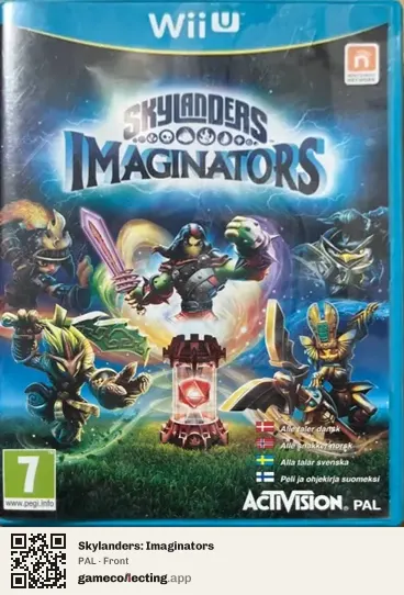 Skylanders: Imaginators Nintendo Wii U, PAL box front