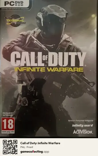 Call of Duty: Infinite Warfare Computer, PAL box front