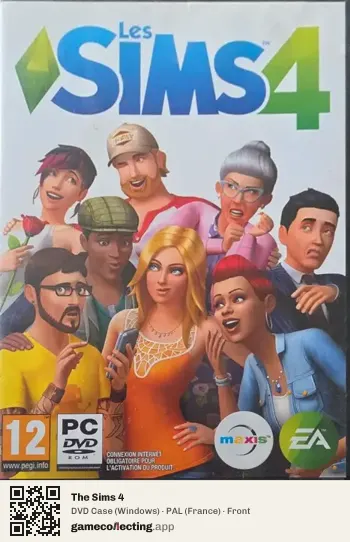 The Sims 4 Computer, France box front