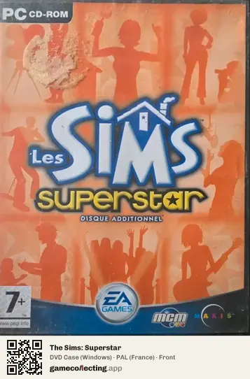 The Sims: Superstar Computer, France box front