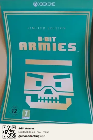 8-Bit Armies Xbox One, PAL box front