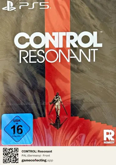 CONTROL: Resonant PlayStation 5, Germany box front