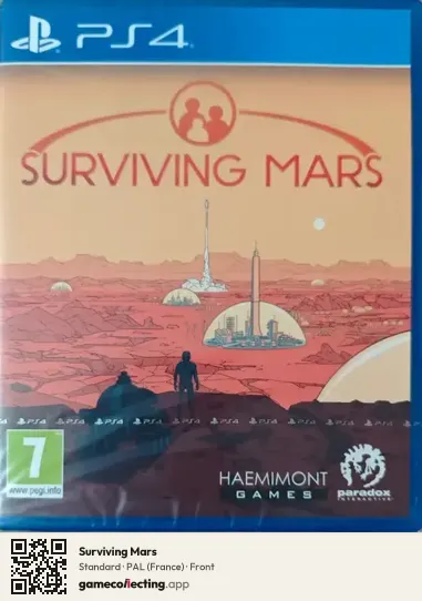 Surviving Mars PlayStation 4, France box front