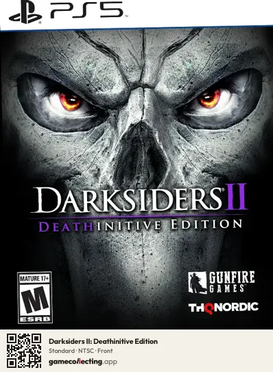 Darksiders II: Deathinitive Edition PlayStation 5, NTSC box front