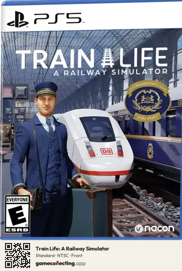 Train Life: A Railway Simulator PlayStation 5, NTSC box front