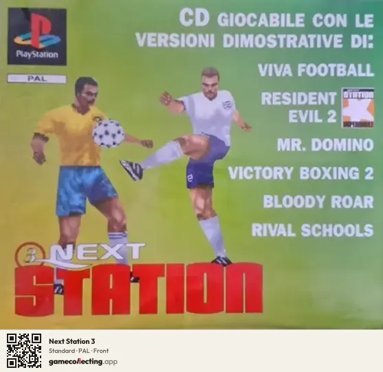 Next Station 3 PlayStation, PAL box front