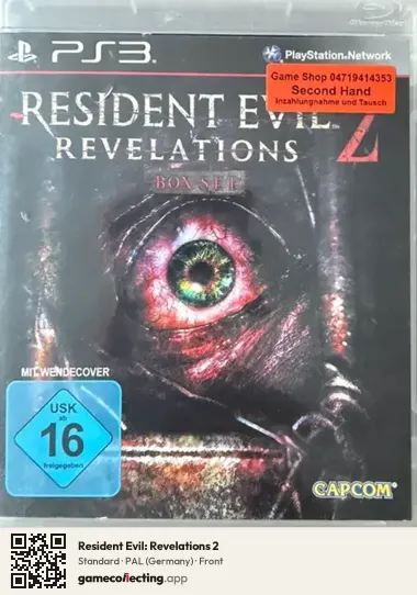Resident Evil: Revelations 2 PlayStation 3, Germany box front