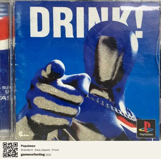 Pepsiman PlayStation, Asia box front