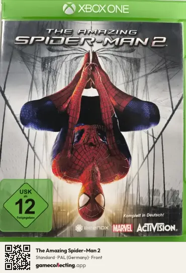 The Amazing Spider-Man 2 Xbox One, Germany box front
