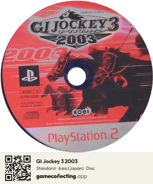 GI Jockey 3 2003 PlayStation 2, Asia disc