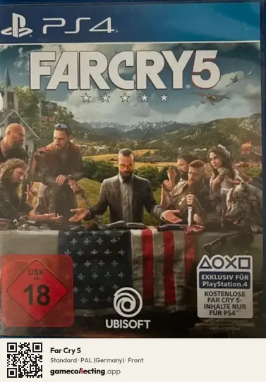 Far Cry 5 PlayStation 4, Germany box front