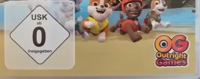 PAW Patrol: Dino World, the USK square on its front