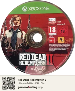 Red Dead Redemption 2 Xbox One, PAL disc