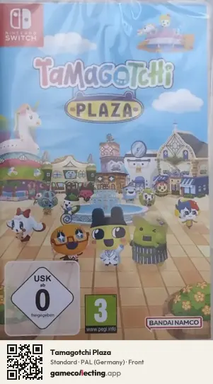 Tamagotchi Plaza Nintendo Switch, Germany box front