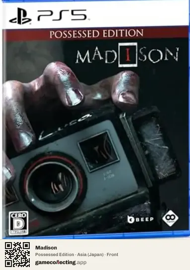Madison PlayStation 5, Asia box front