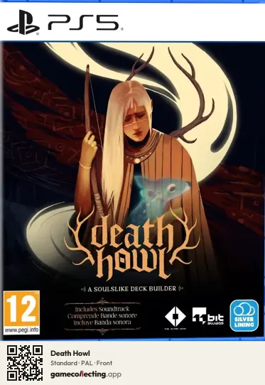 Death Howl PlayStation 5, PAL box front