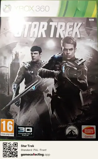 Star Trek Xbox 360, PAL box front