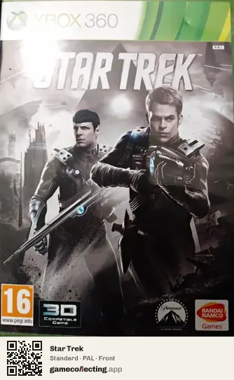 Star Trek Xbox 360, PAL box front